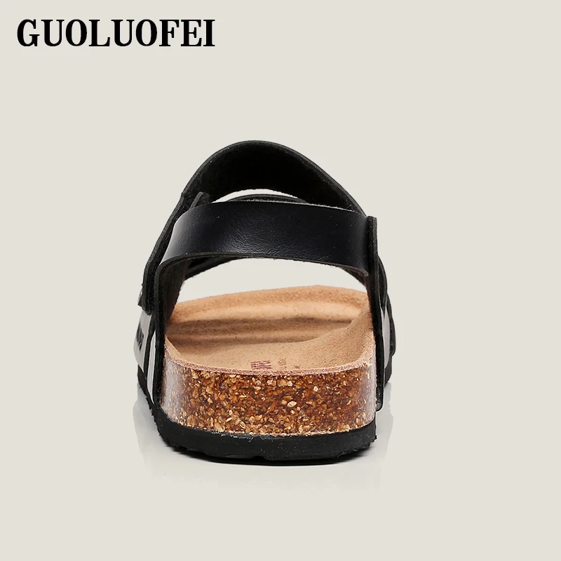 Latest Fancy Comfortable Custom Oem Men Summer Flat Cork Sandals