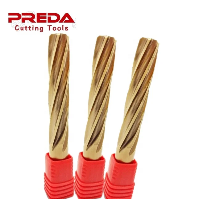 Manufacturer Solid Carbide Multi 6 Flutes Carbide reamer  end mill