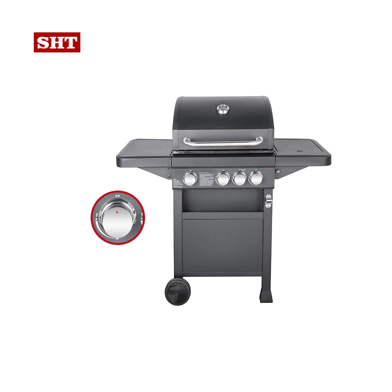 Portable Steak Barbecue Outdoor Stainless Steel Bbqs Machine Propane Gas Bbq Grill