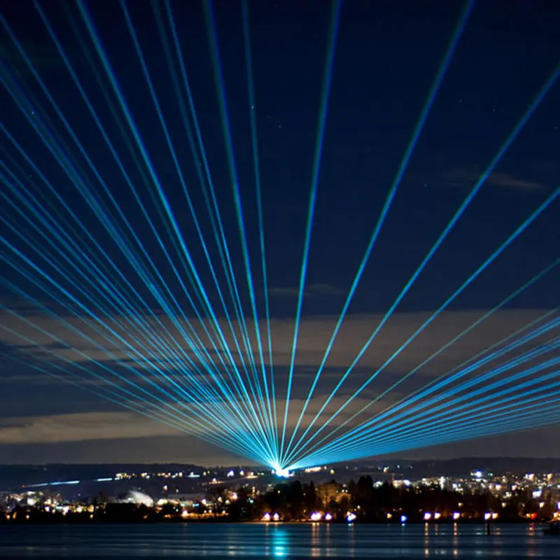 outdoor engineering laser projector  30w Rgb  Animation Landmark Laser Sky Beam Dj Laser Show System