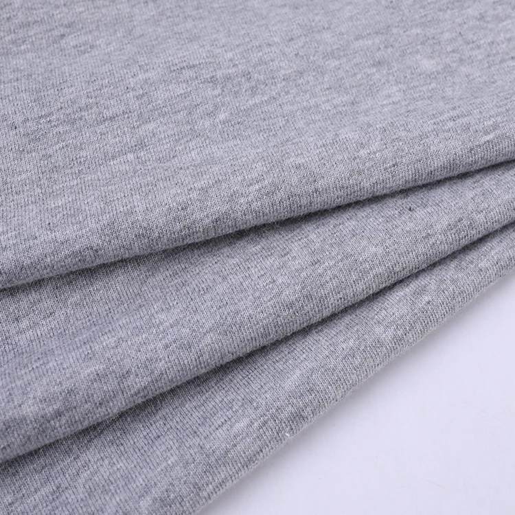 Custom High Quality Linen Single Knit 194gsm 100% Flax Cotton Rayon Fabric Jersey