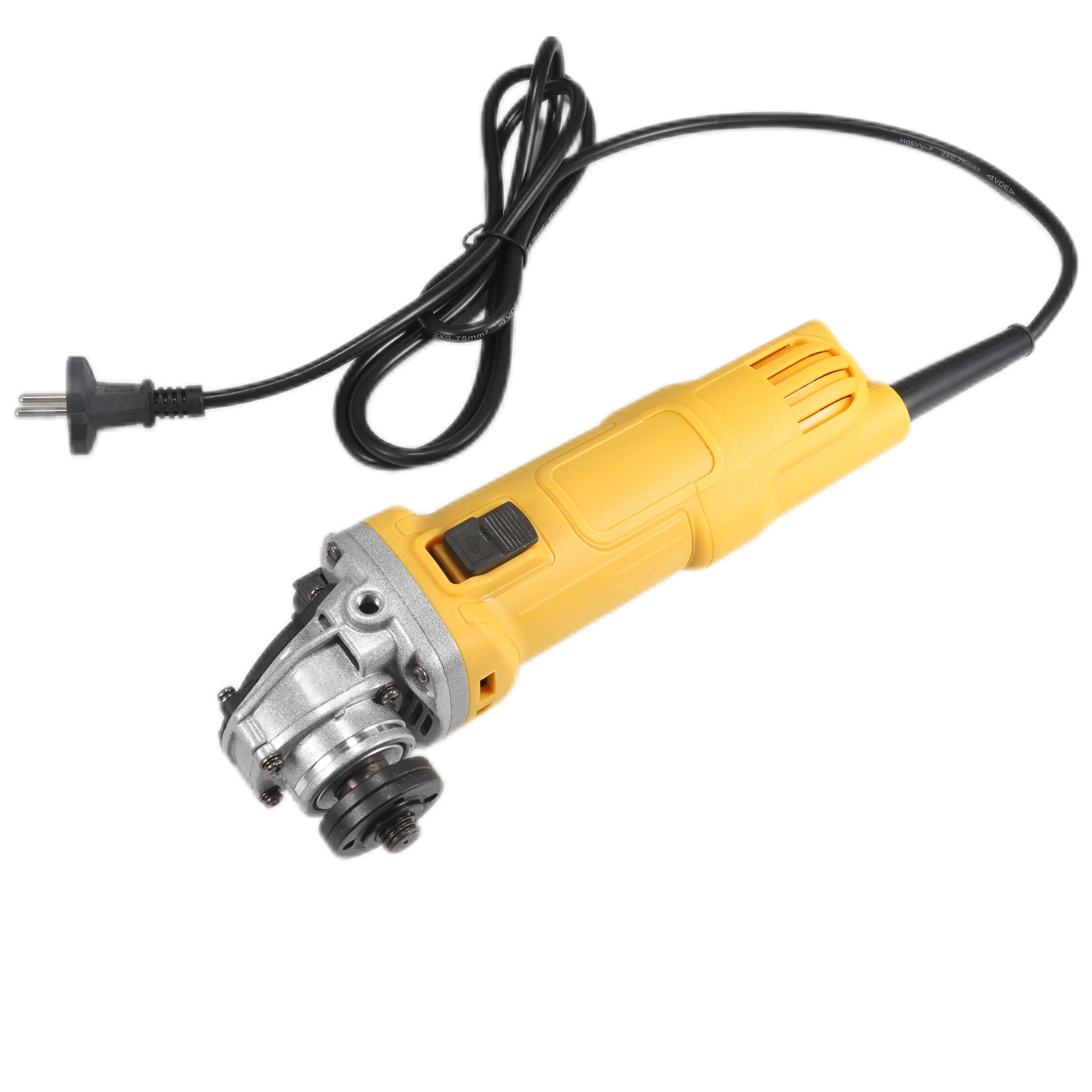 Adjustable Speed Handheld 220V Wired Electric Angle Grinder.