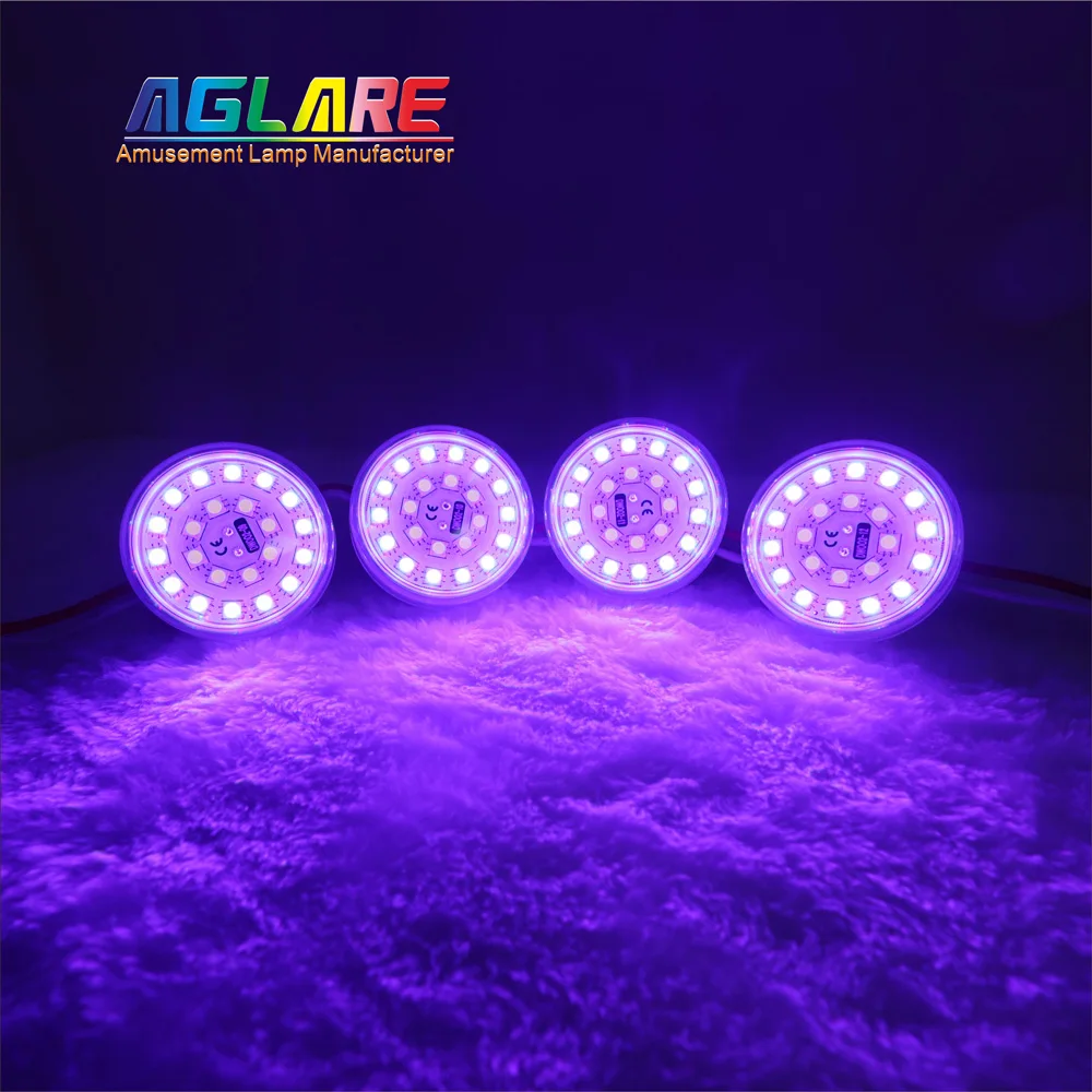 Factory Manufacturer Chameleon Carnival Ride Led Light Amusement Bulb Led Fairground Cabochon Light