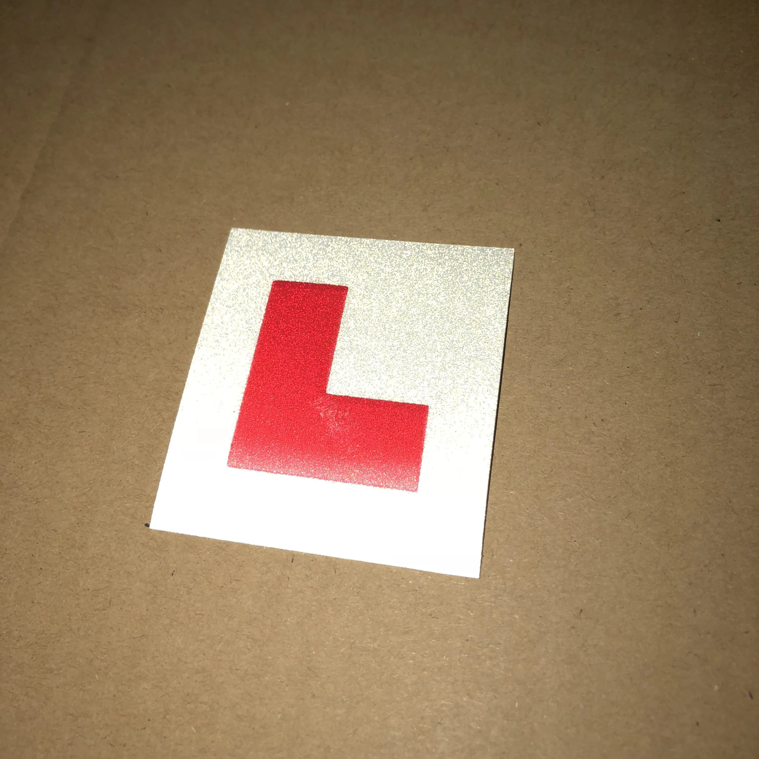 custom soft pvc car magnet sticker car stickers vinyl L plates magnetic car signs