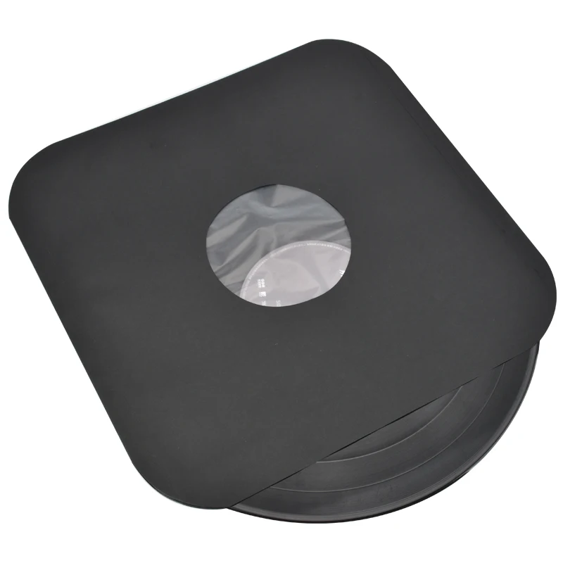 fashionable luxury CD paper sleeve adhesive pvc cd sleeve