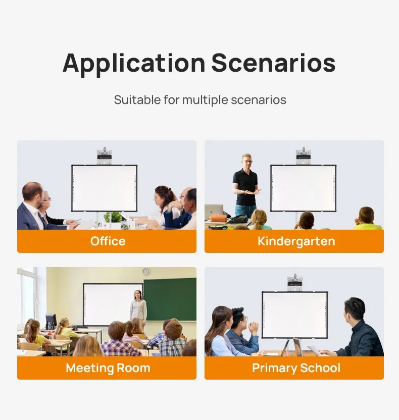 Riotouch Board Interactive smart Whiteboard for teaching No Projector Portable Smart Interactive Whiteboard