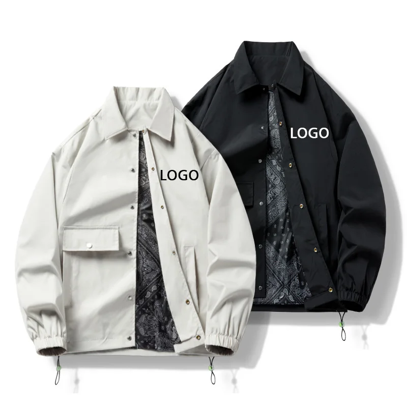 Мужская Повседневная куртка большого размера