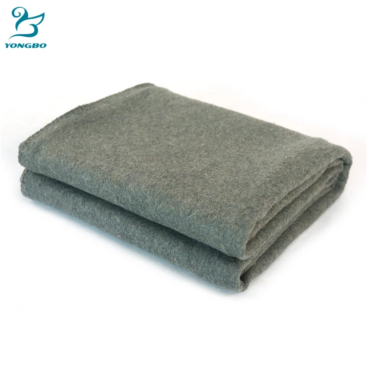 Hot Sale Cheap Wool Blanket with 50% wool and 50% other fiber