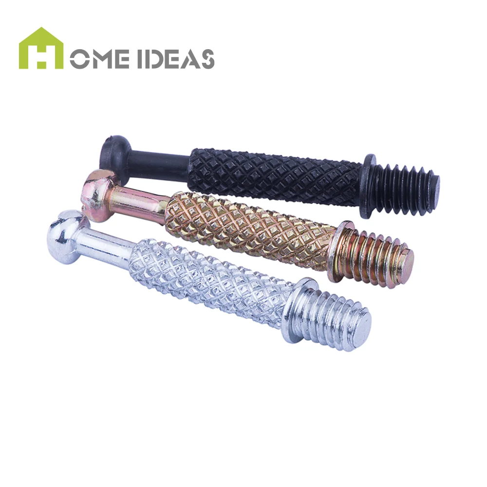 Hot Selling 3 In 1 Stainless Steel Joint Cabinet Connecting Bolt Cam Lock Connectors For Furniture
