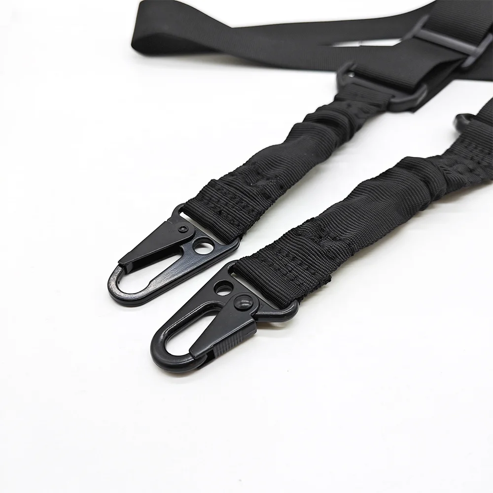 Length Adjuster Traditional Sling Metal Hook Outdoors Tactical Two Points Tactical Gun Sling