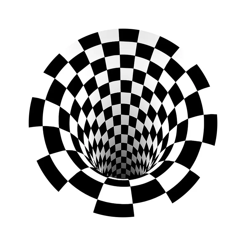 Vision Vortex Carpet Floor Mat Office Computer Chair Seat Cushion Thousand Bird Lattice Full Carpeting Special Rugs