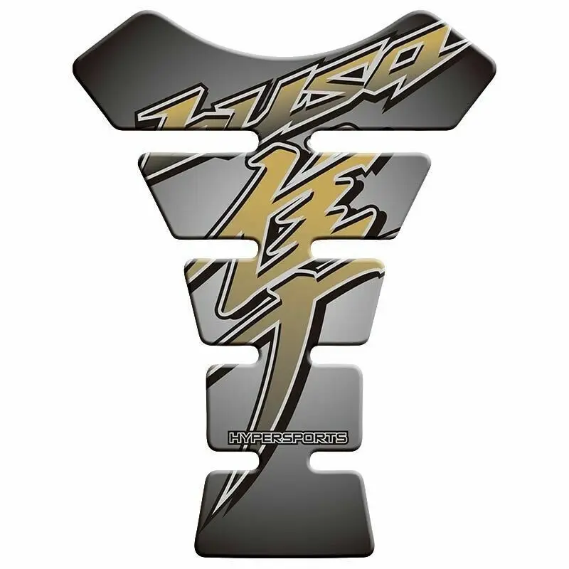 Carbon Fiber 3D Tank Pad Protector Decal Sticker For SUZUKI GSX1300R HAYABUSA 1999-2022