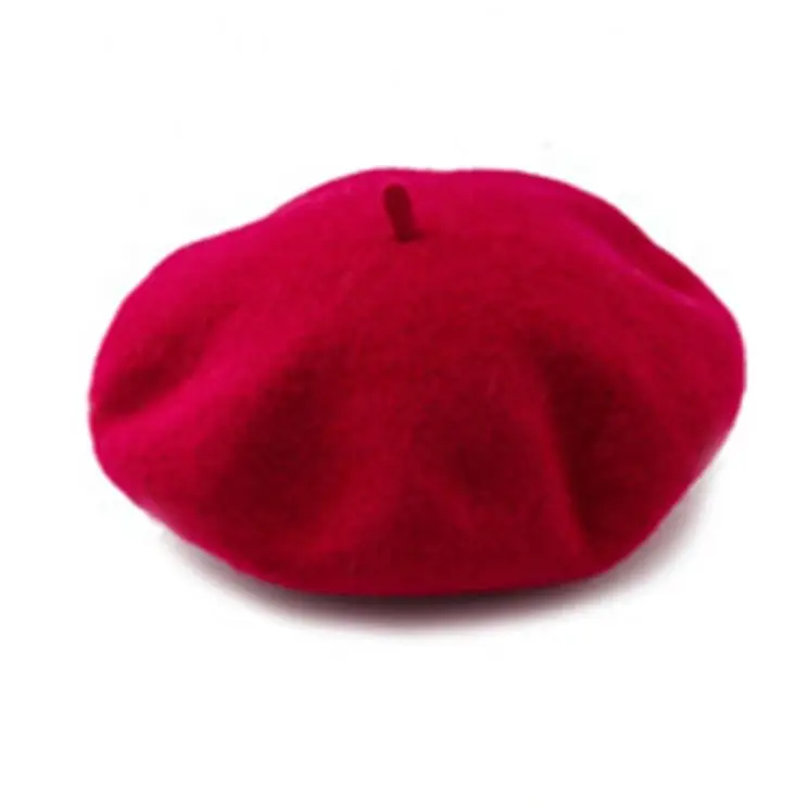 Высококачественный дешевый детский шерстяной берет для маленьких мальчиков и девочек