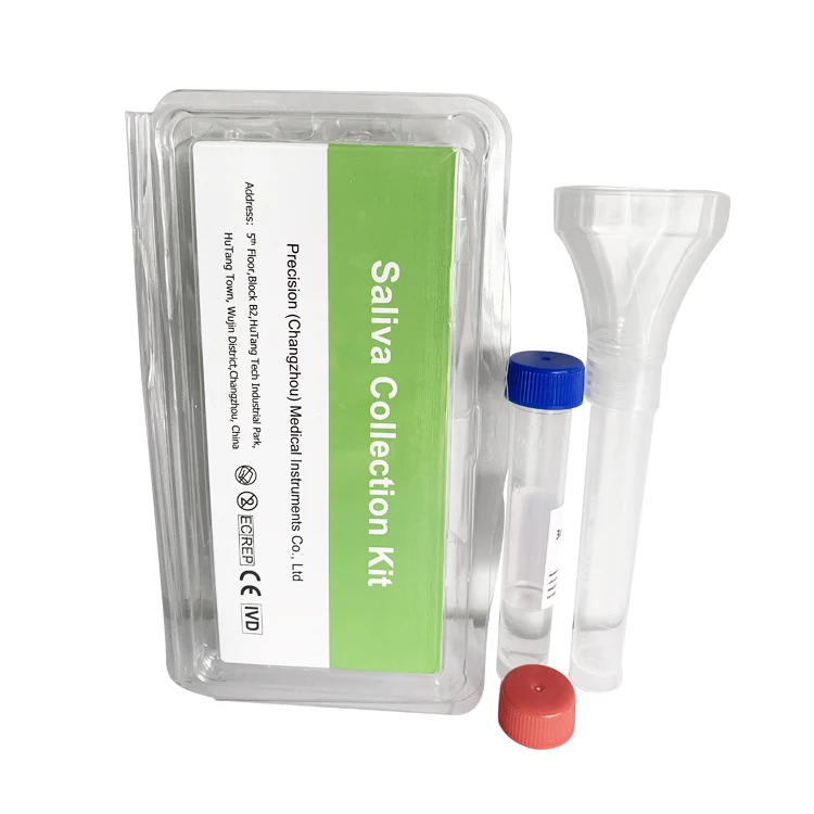 Saliva antigen rapid test kit 2021 update buy medical saliva collector hot sale in Europe market