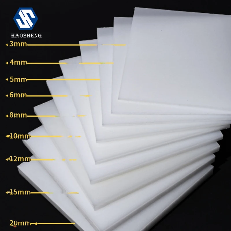 Custom plastic product pa mcnylon 30 mm nylon plate polyethylene hdpe sheet plates sheets
