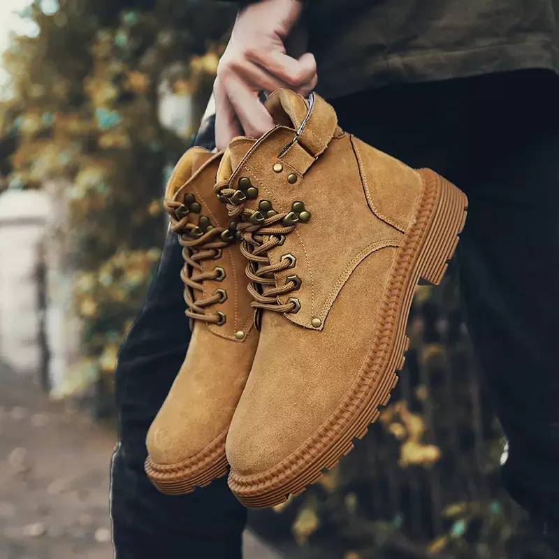  Высококачественные кожаные ботинки Martens обувь для молодых