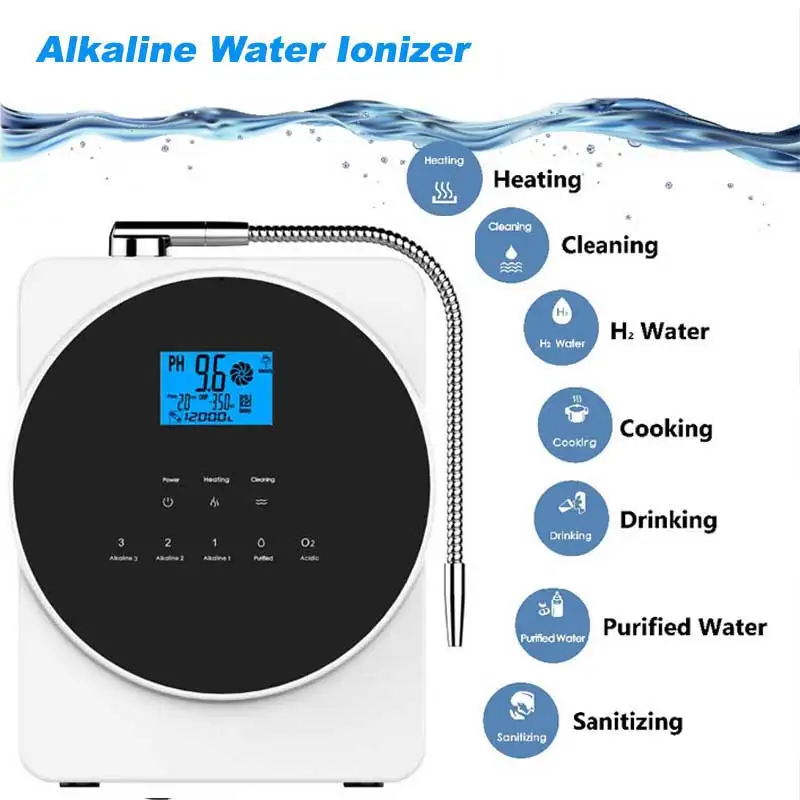 2022 Household alkaline water machine kangen water ionizer 5 7 11 plates alkaline kangen water filter