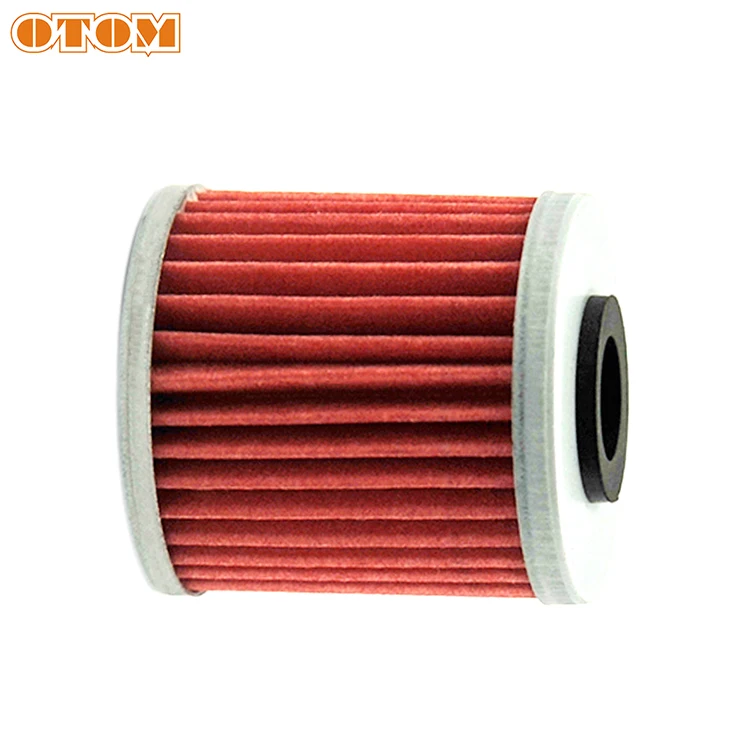 OTOM KXF Motorcycle Oil Filters Motorcorss Dirt Pit Bike Engine Fuel Filter Cleaner For KX250F 2004-2019 KX450F 2016-2019