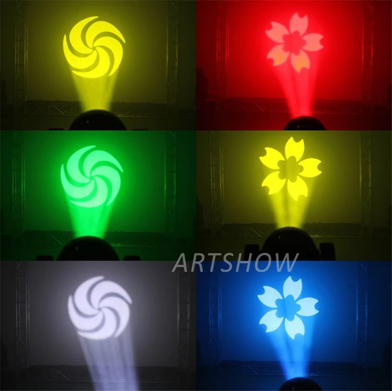 LED 150W Spot Moving Head with led ring 24x0.2W RGB 3-in-1 movinghead led spot light Ring Circle LED Strip Effect For Event Part