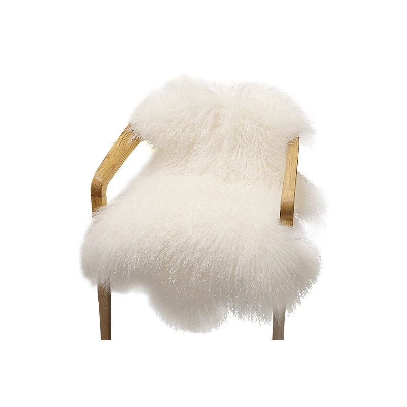 Монгольский овечий мех монгольский домашний Декор Ковер Из Овчины