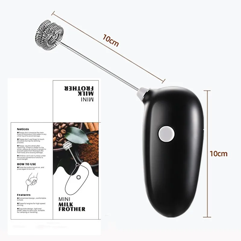 Coffee & tea Tools Barista Accessories Milk Foam Maker Household Coffee Latte Electric Mixer Milk Frother for Coffee