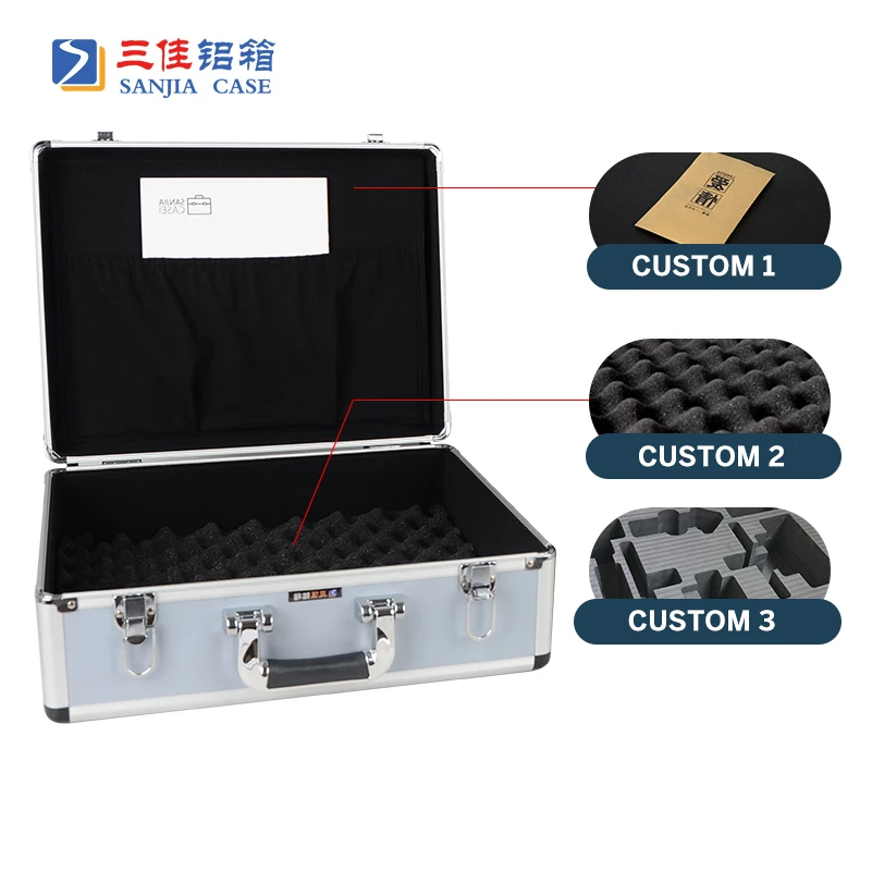 Professional customized aluminum alloy case display box trolley box instrument case aviation box