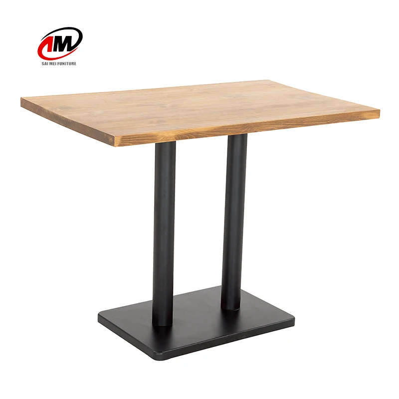 Restaurant iron table legs support metal steel cover dining table base
