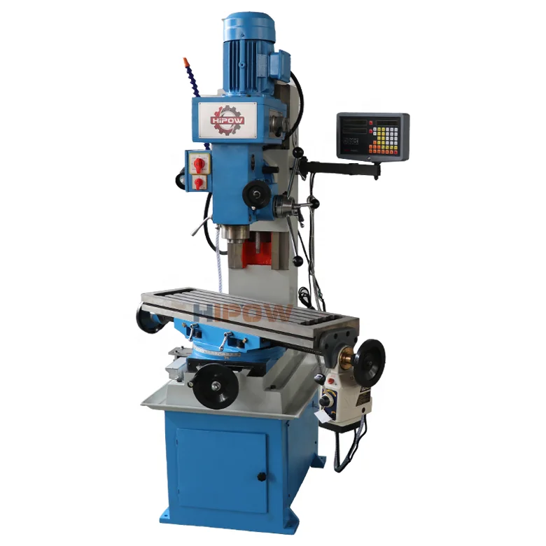 Небольшой ручной фрезерный и сверлильный станок DRO fresadora ZX50C