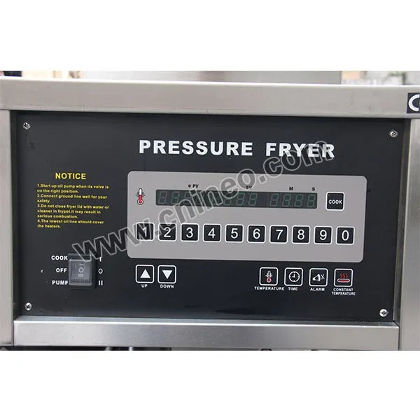 KFC 24L Broaster Machine Computer Control Electric  Commercial Chicken Pressure Fryer