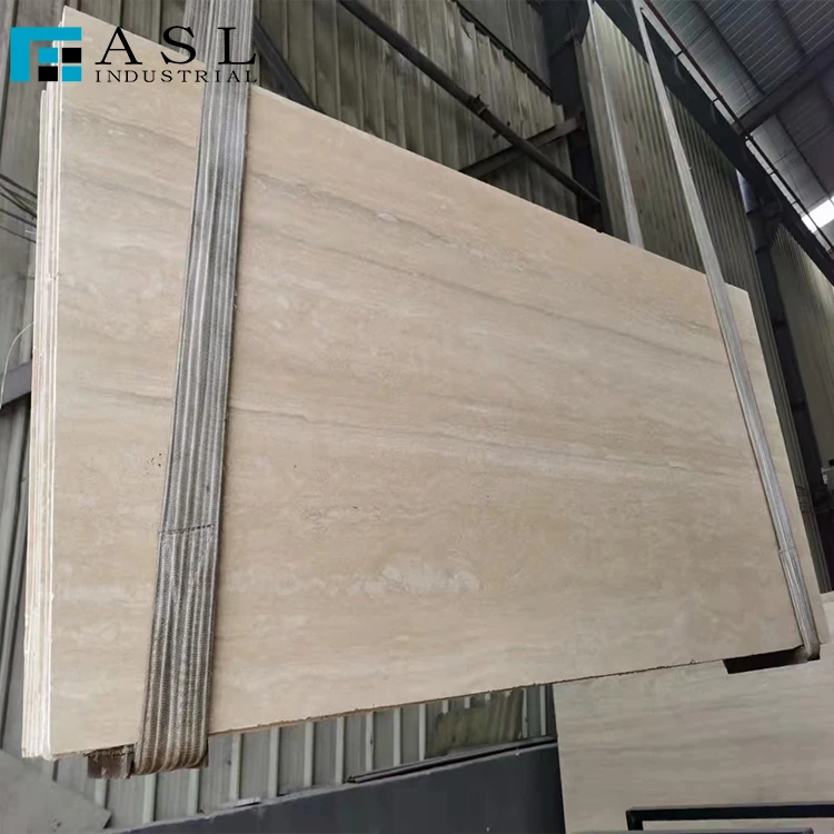 Natural Stone Italy Roman Yellow Travertine,Beige Marble 1.8cm&3cm polished slabs&Tiles for Flooring&Walling