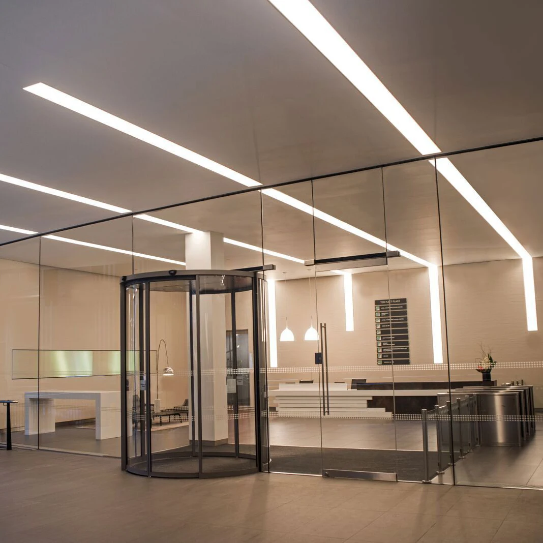 4ft 30W linkable led recessed lighting rectangular shape ceiling recessed linear light for office