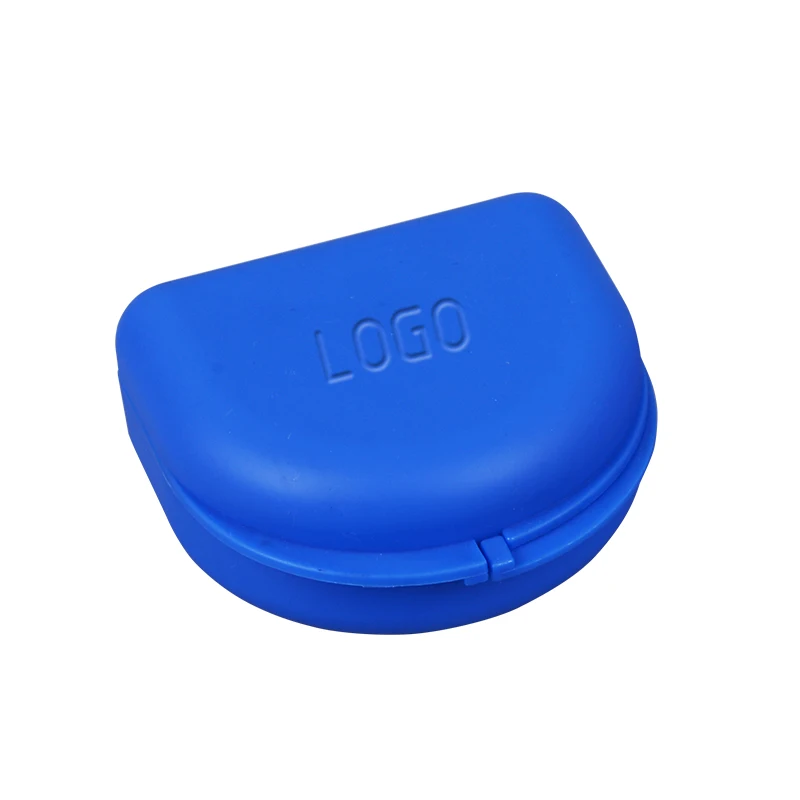 High Quality Dental Supplies Silicone Material Portable Orthodontic Dental Retainer Case / Retainer Box / Denture Box