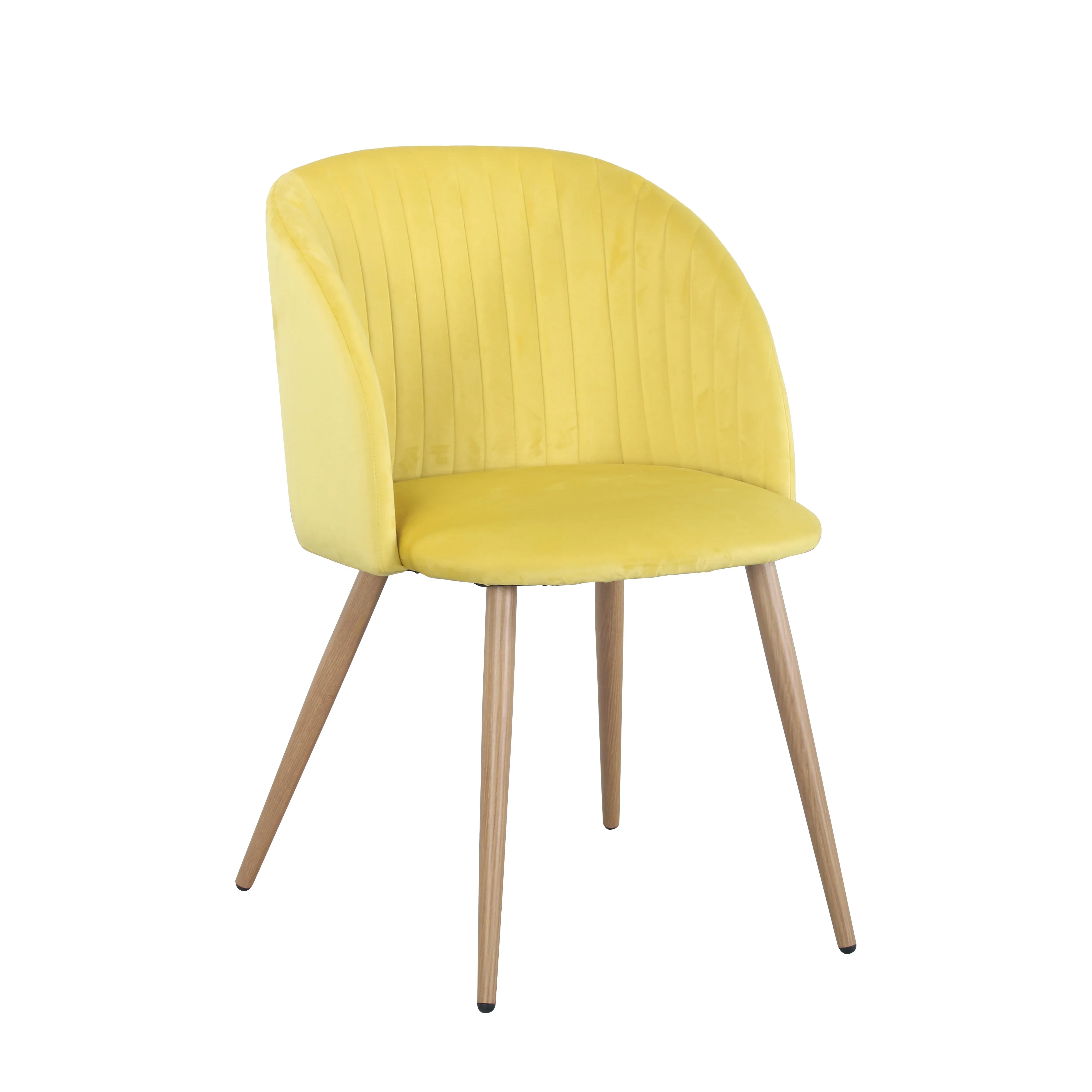 Hot Sale Modern Dinning Room Chairs Velvet Cushion Backrest Home Furniture Dining Chair for Hotel Banquet