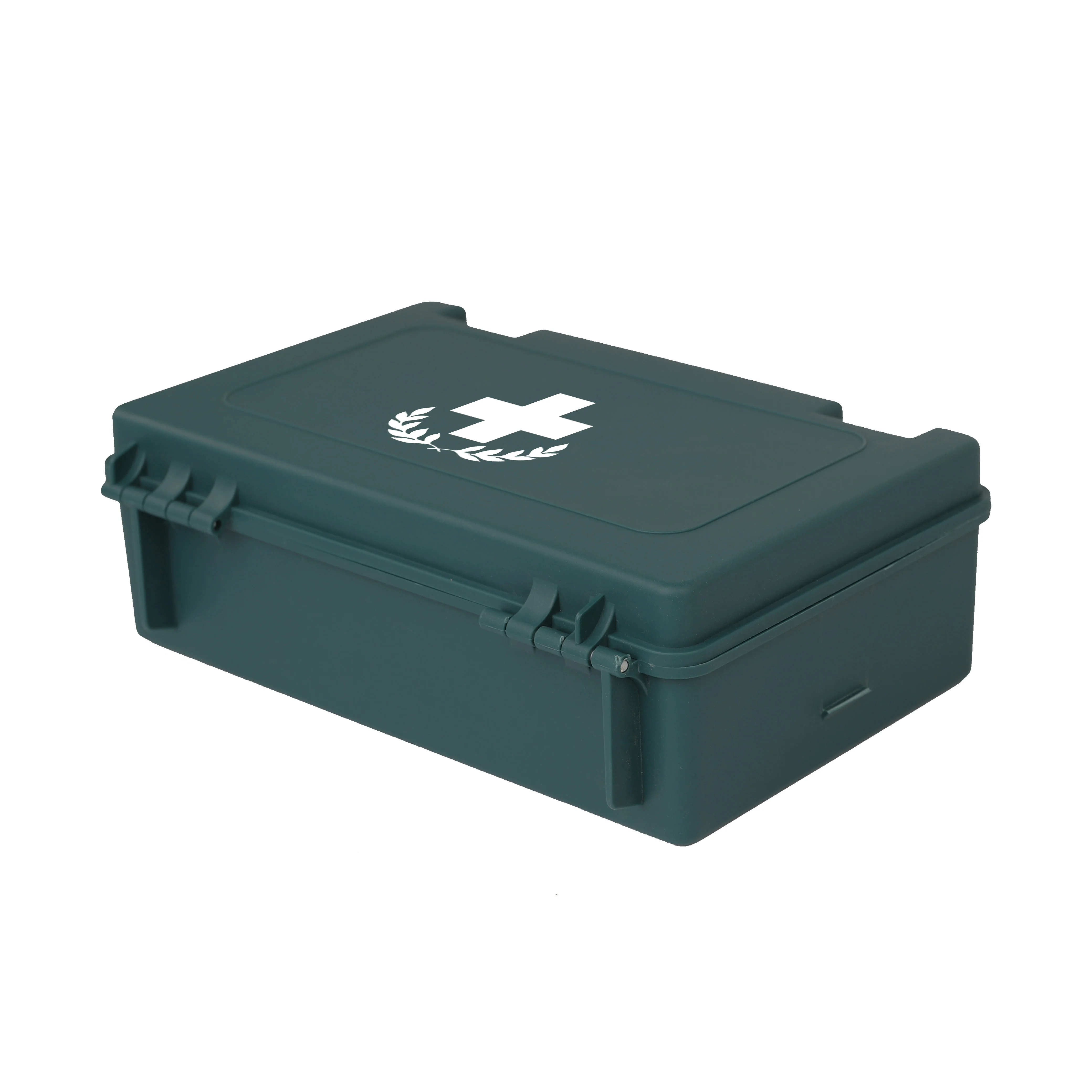 Wholesale customized hard empty plastic first aid kit/box for home