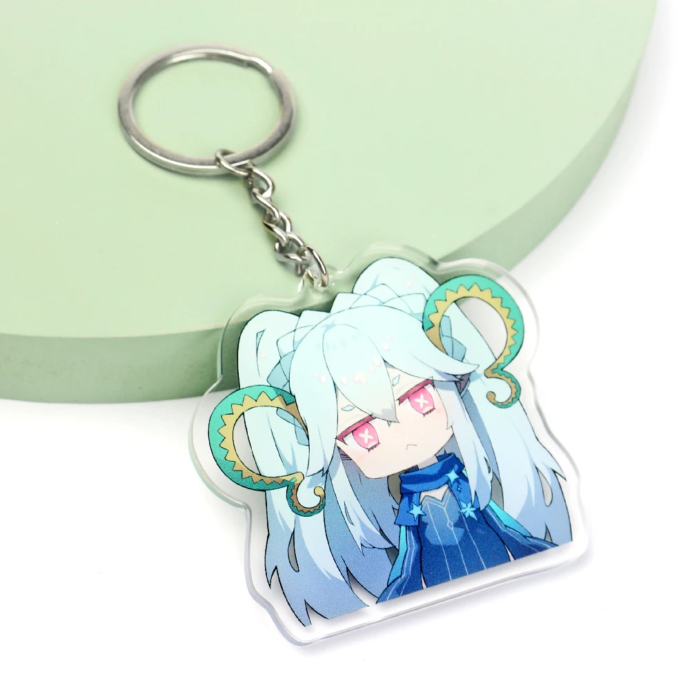 Acrylic Keychain Customization DIY Epoxy Acrylic Keychain Charms Wholesale Custom Exquisite Acrylic Keychains