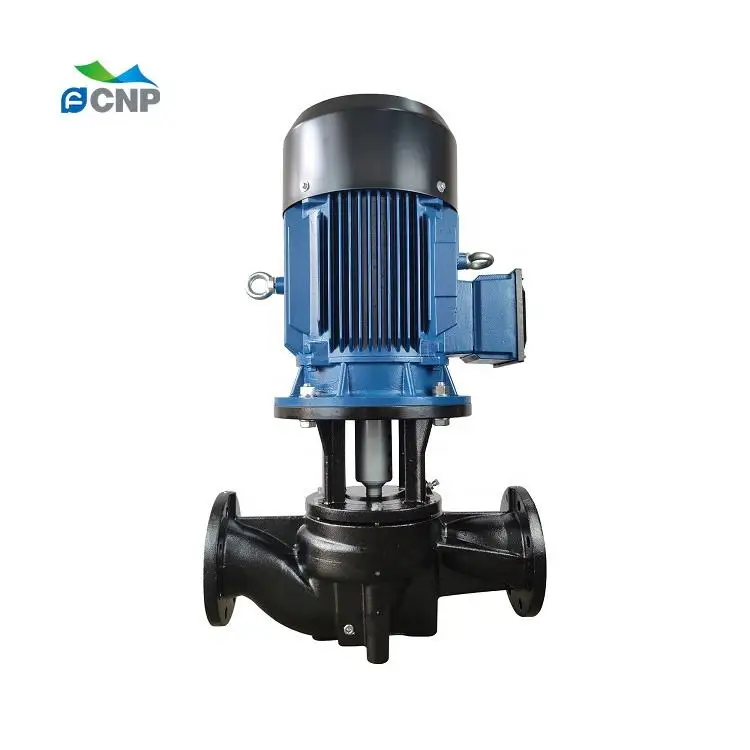 220V 50HZ 7.5hp 50hp Vertical Single Stage Inline Circulation Centrifugal Industrial Electric Booster Pump