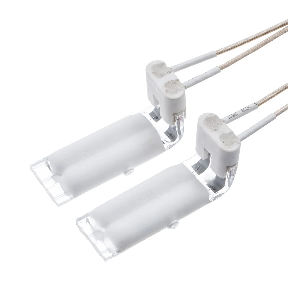 400V 3150W L type shortwave infrared heater parts while reflector halogen lamp