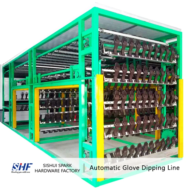 
NBR/NR Wrinkle glove dipping production line/Nitrile glove machine 