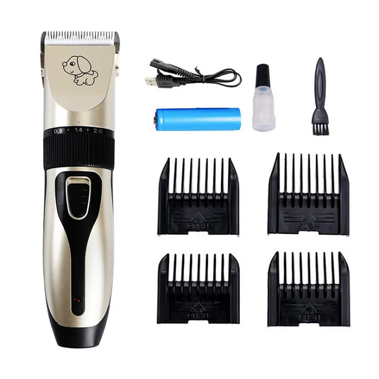 Dog hair shaver electric scissors hair clipper cat teddy dog hair shaver large dog electric push