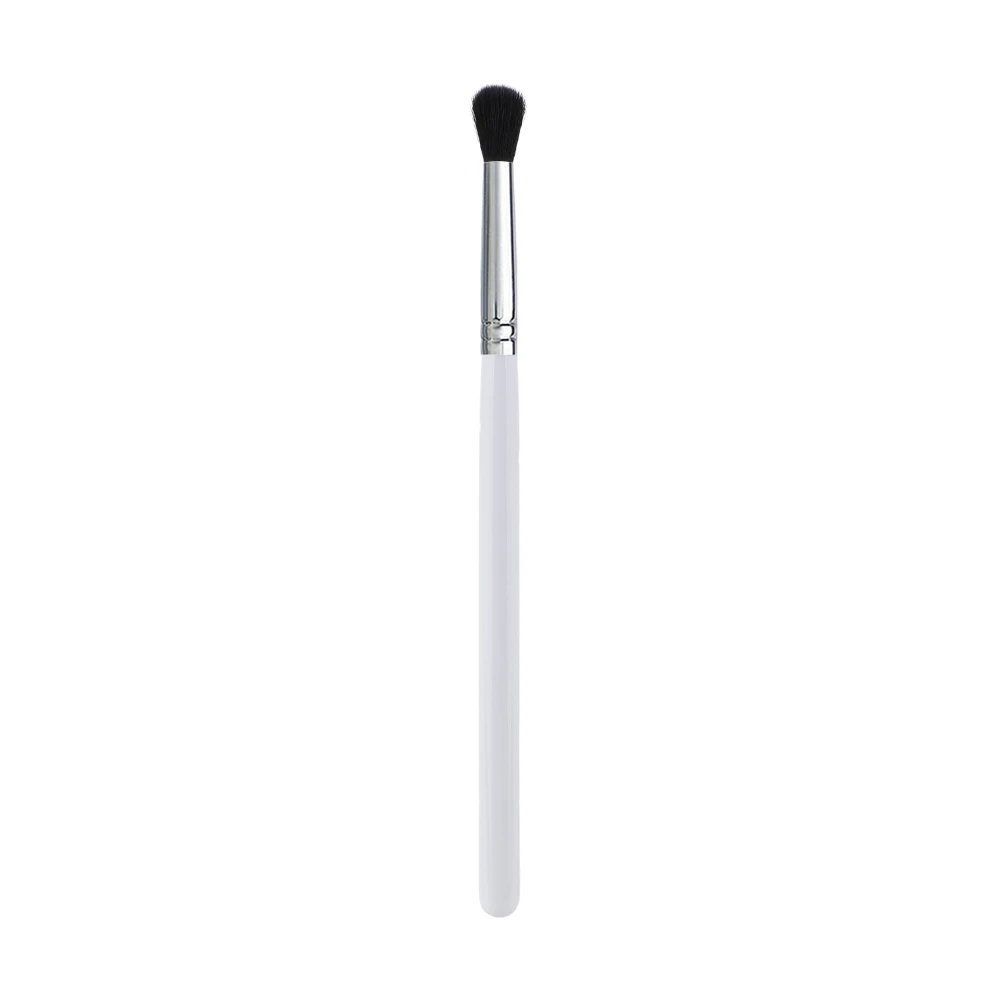 HMU Round Eye Blending Brush Custom Logo Long Handle Synthetic Hair Vegan Cosmetics Makeup Blending Eye Brush For Eyeshadow