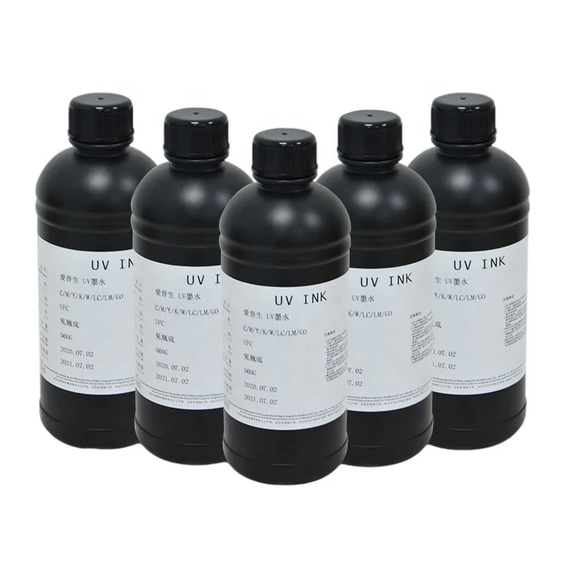 Color Rich and Gaudy Shiny Saturation Good Price Top Selling UV Curing Printing UV Curable Ink Price Cost Effective