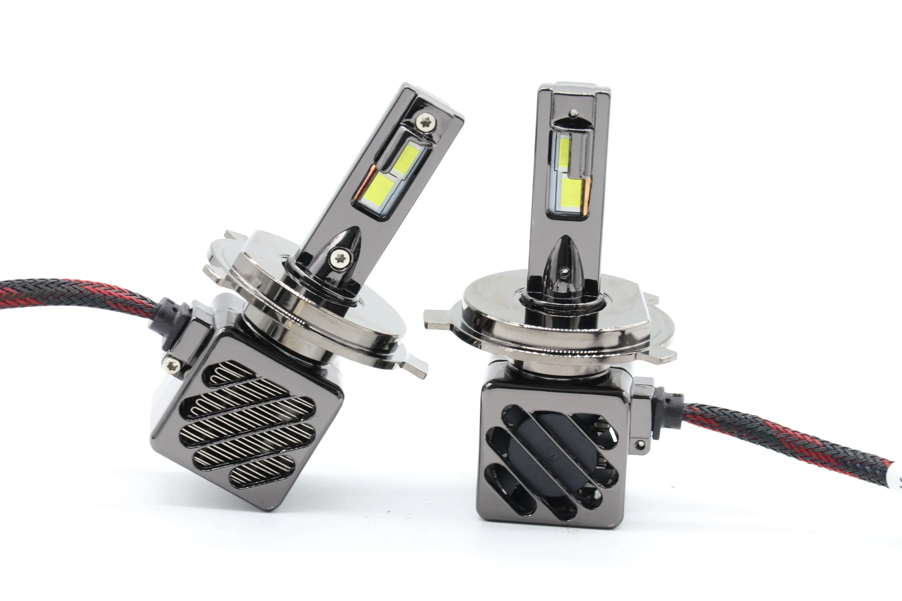 30000LM Quality warranty High Power 130W 65W New Design solid quality Led Headlight bulbs high low beam M18 H4 Led Headlight