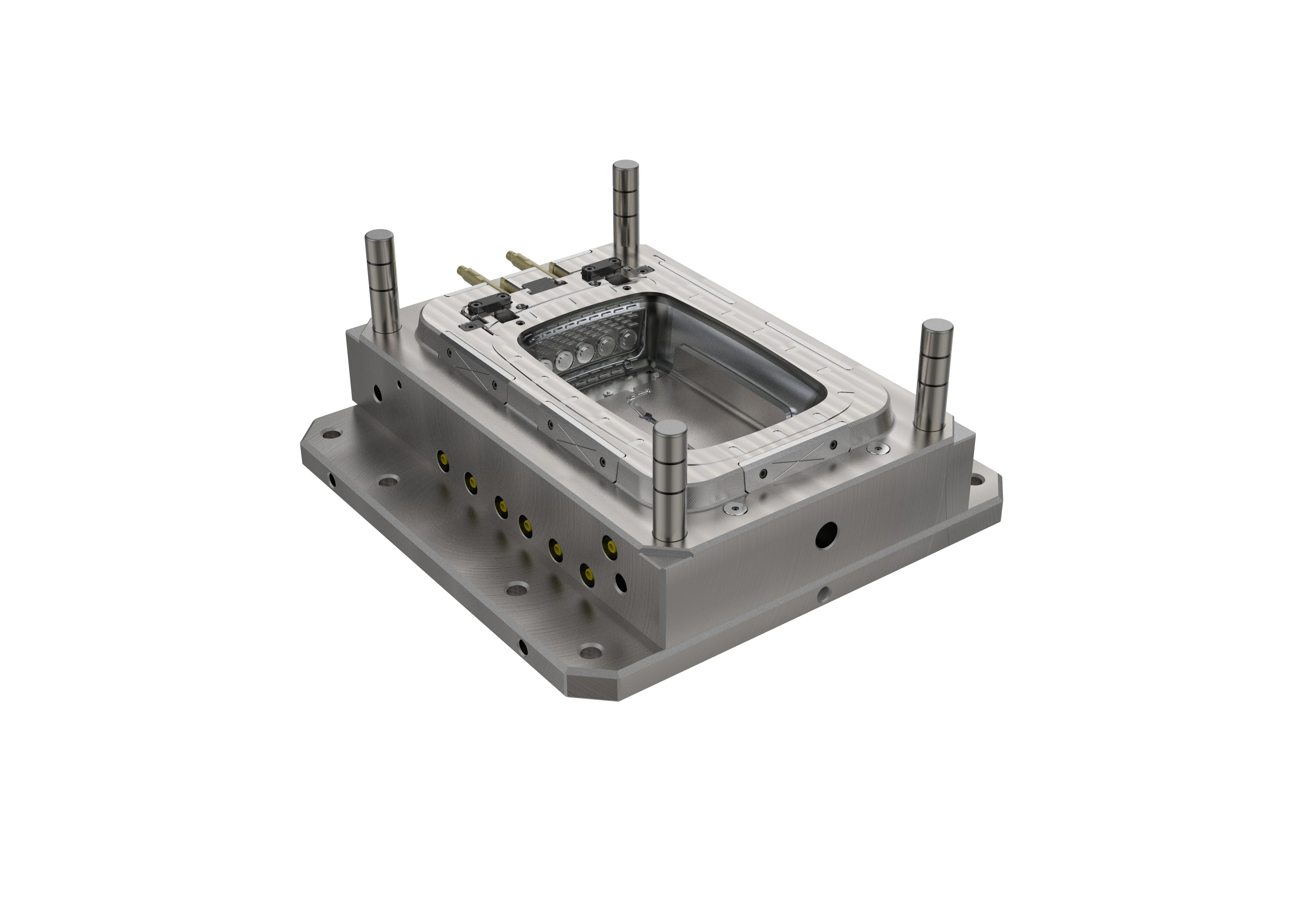 Pen Container Cosmetic Storage Mold High Pressure Plaster Dies Injection Molding  Casting Mould Manufactures Plastic