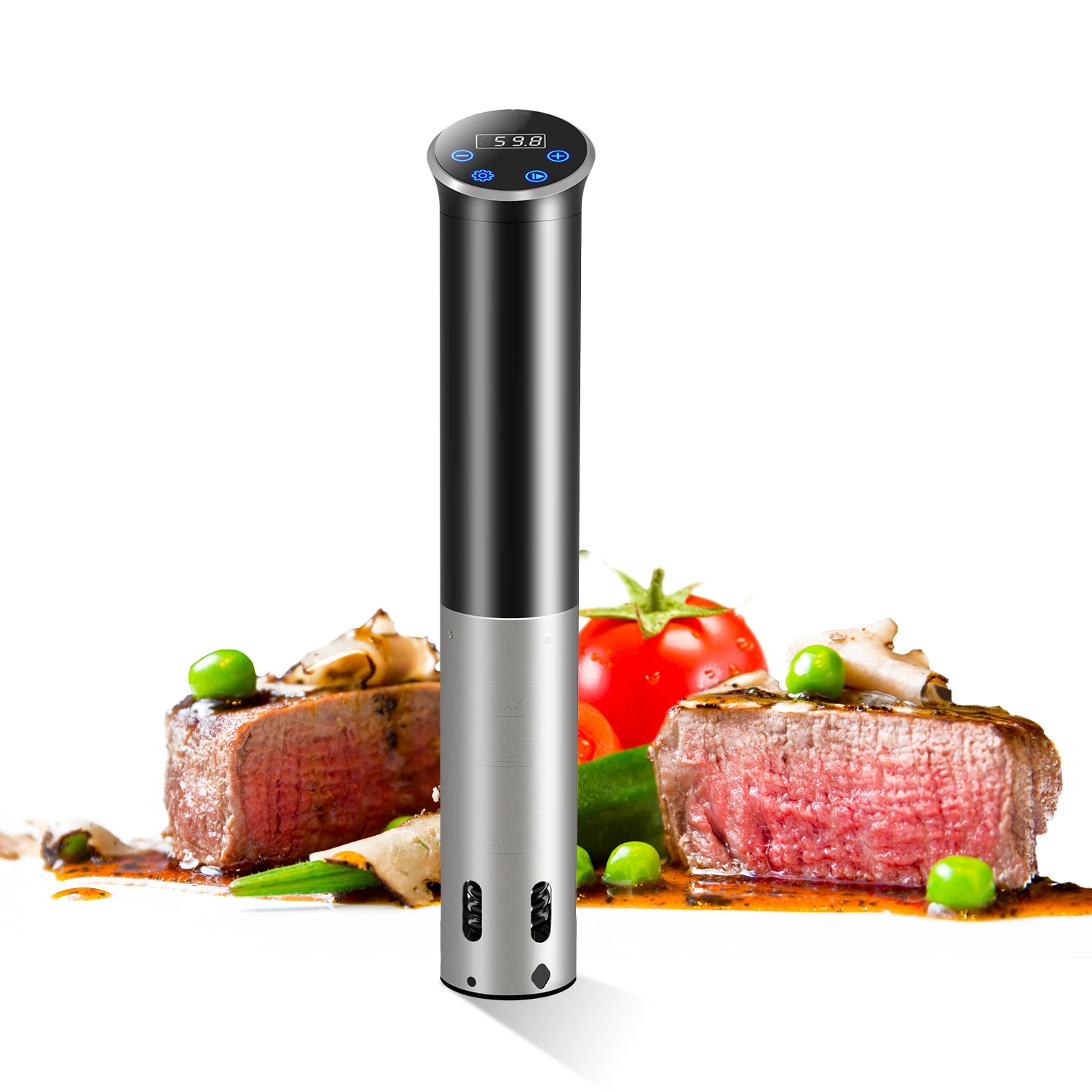 Sous Vide машина IPX7 водонепроницаемый Sous-Vide плита с погружным циркулятором заданными рецептами в приложении и тепловым погружением