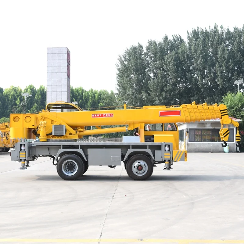 Factory price 16 tons self-made crane straight arm hydraulic stiff arm homemade crane