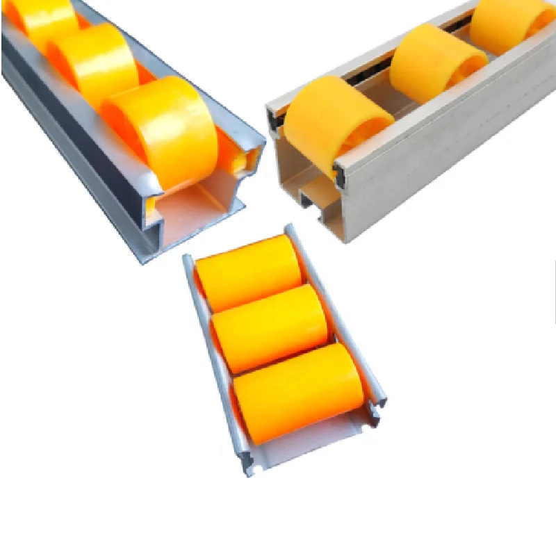 Third generation of new bars to strengthen metal industrial roller track