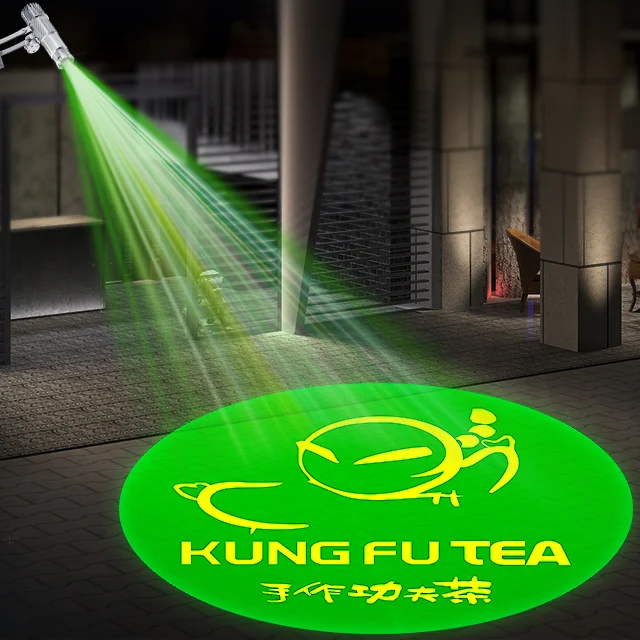 
Yufan 50w global custom laser lamp wireless 4K high definition led welcome advertising light gobo logo projector 