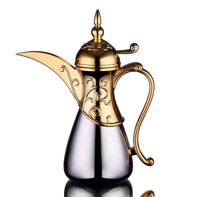 High quality metal Arabic middle east style coffee jug