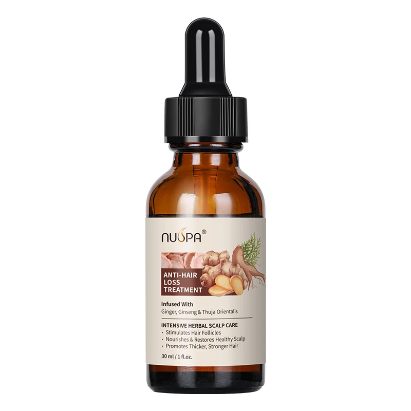 Bingo Cosmetic Factory Sulfate Free Ginger Hair Care Prevent Hair Loss Serum Shampoo Hair Care Sets For Men