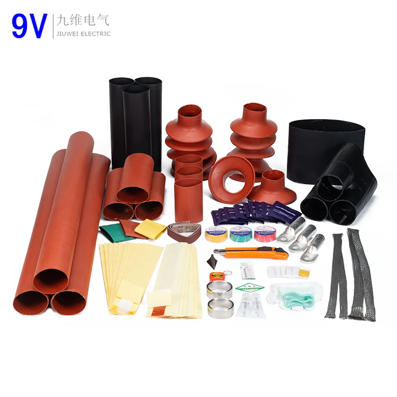 10 kV Xlpe Heat Shrink Indoor Outdoor Cable End Termination Kit Power Cable Termination Kits